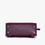 Burgundy suede adventure backpack - Image 5