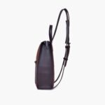 Dark brown suede adventure backpack - Image 3