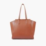 Brown classic tote bag - Image 6