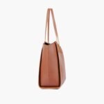 Brown classic tote bag - Image 9