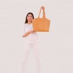Mustard classic tote bag - Image 2