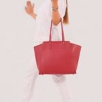 Maroon classic tote bag - Image 2