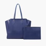 Blue classic tote bag