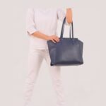 Blue classic tote bag - Image 3