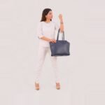 Blue classic tote bag - Image 10