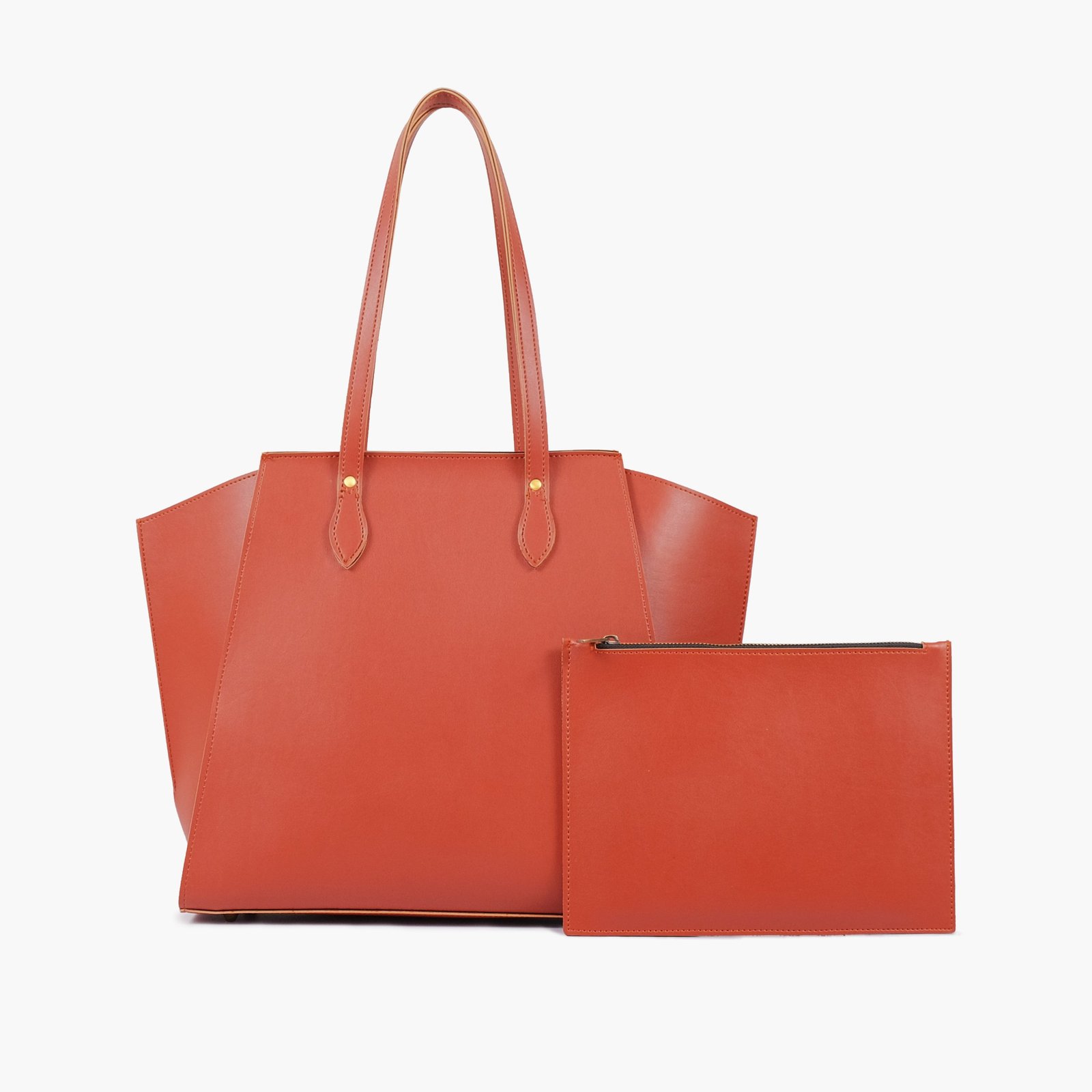 CKTT-08-01 Rust classic tote bag - Image 1