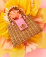 Lilly Pulitzer Leena Top Handle Bag - Cherry Blossom Pink - Image 2