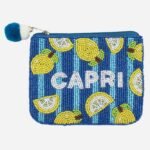 Capri Beaded Coin Pouch