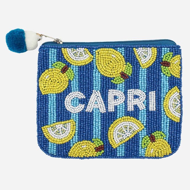 13809e222b3b333f0de4bbfd094227567b0440c0a6c24edb087e96b9b194e192.jpg Capri Beaded Coin Pouch - Image 1