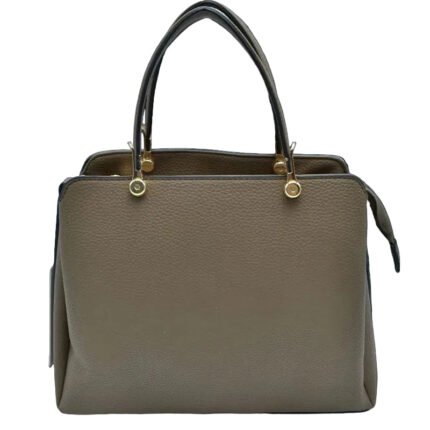 Vegan Leather Handbag - Sand