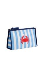 Crab & Rosé Zip Pouch