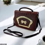 HBGH248 CYG Crocodile Pattern Hand Bag- HBGH - Image 2