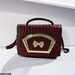 HBGH248 CYG Crocodile Pattern Hand Bag- HBGH - Image 3