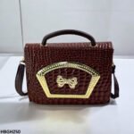 HBGH250 CYG Crocodile Pattern Hand Bag- HBGH - Image 4