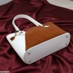HBGP00045 Brown & White Grace Tote Bag - HBGP - Image 4