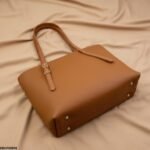 HBGP00048 Light Brown Vintage Tote Bag - HBGP - Image 5