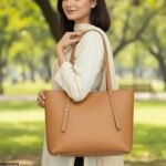 HBGP00048 Light Brown Vintage Tote Bag - HBGP - Image 2