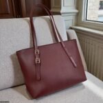 HBGP00049 Dark Brown Vintage Tote Bag - HBGP - Image 3