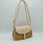 The Newport Purse - Beige/Brown