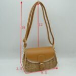 The Newport Purse - Beige/ Khaki - Image 2