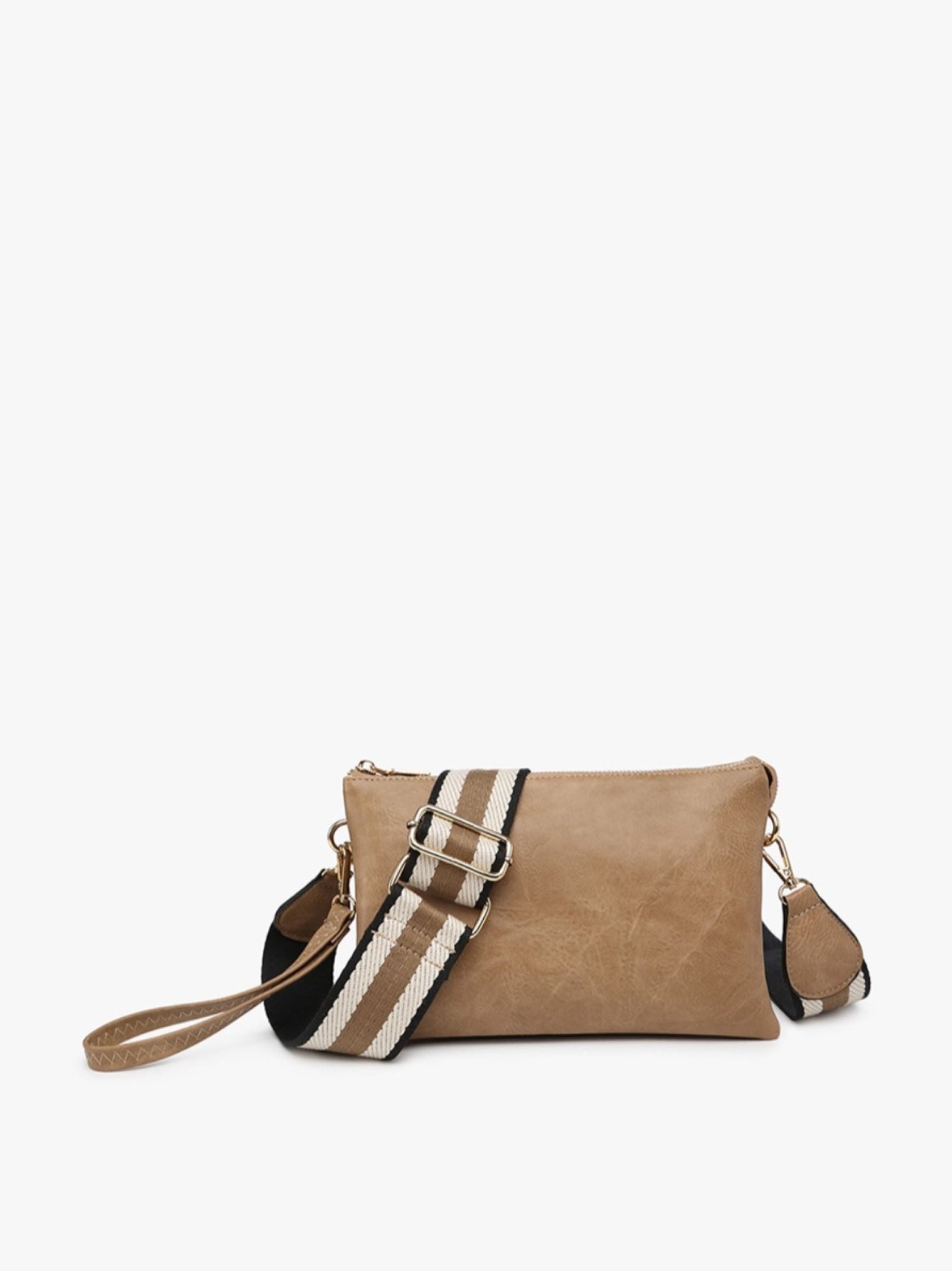 Taupe.jpg Izzy Crossbody, Taupe - Image 1
