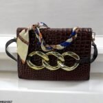 HBGH267 CYG Silk Scarf Linked Chain Bag- HBGH - Image 2