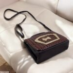 HBGH249 CYG Crocodile Pattern Hand Bag- HBGH - Image 3