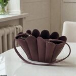 HBGP00089 Velvet Shell Ladies Handbag - HBGP - Image 3