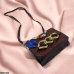HBGH269 CYG Silk Scarf Linked Chain Bag- HBGH - Image 2