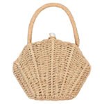 Shell Raffia Bag