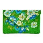 Beaded Floral Clutch