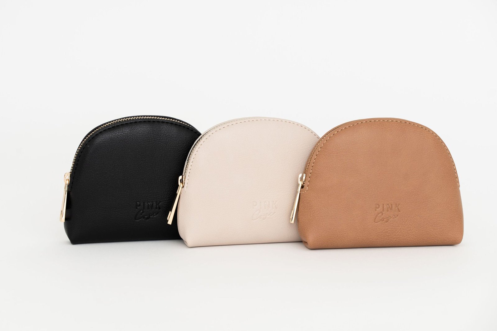 hearttakethewheel_PinkCove_072023-41 Ava Pouch | Vegan Leather Mini Zip Accessory Case - Image 1