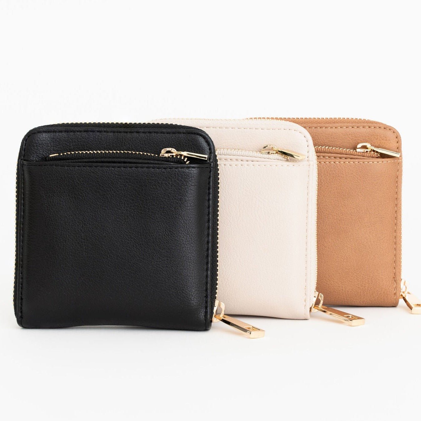hearttakethewheel_PinkCove_072023-59 Jane Wallet | Vegan Leather Compact Wallet with Removable Coin Pouch - Image 1