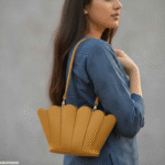 HBGP00090 Velvet Shell Ladies Handbag - HBGP - Image 5