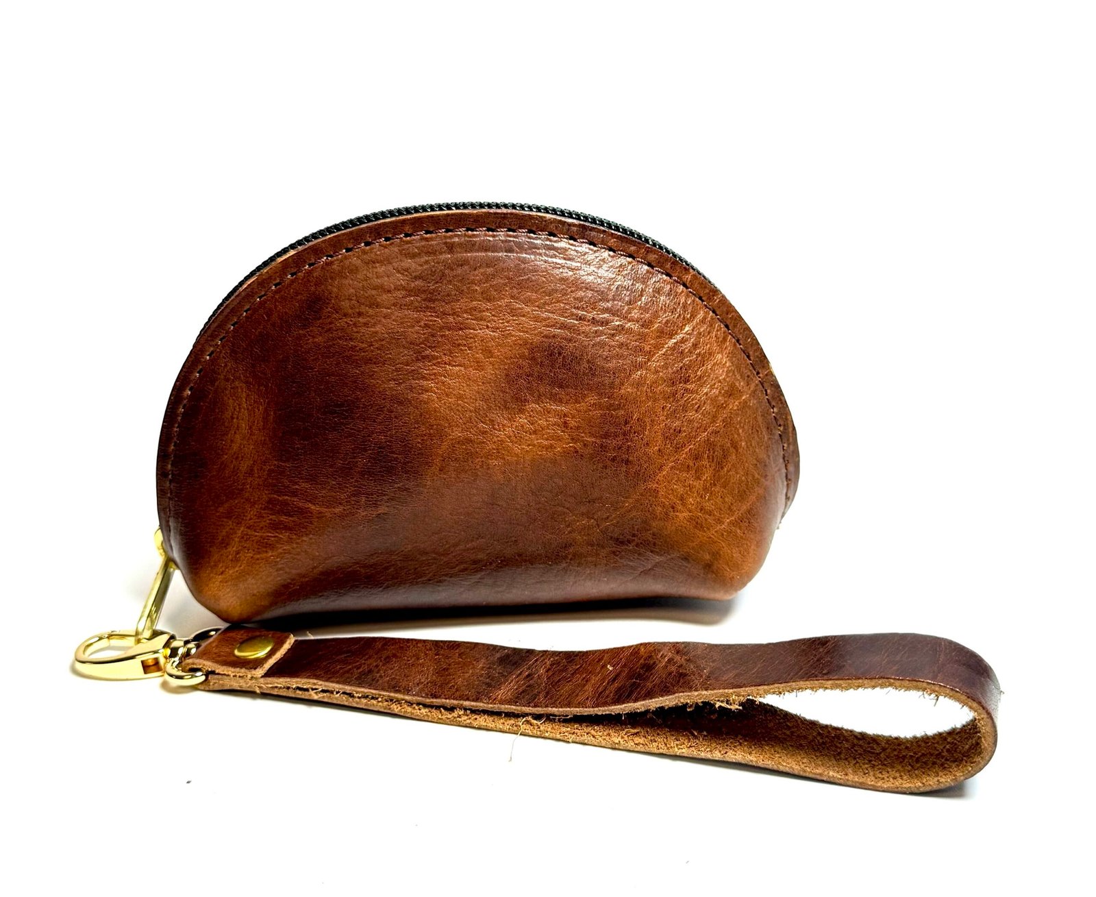 img_5947-scaled-1.jpeg Light Brown Taco Design Leather Purse - Image 1